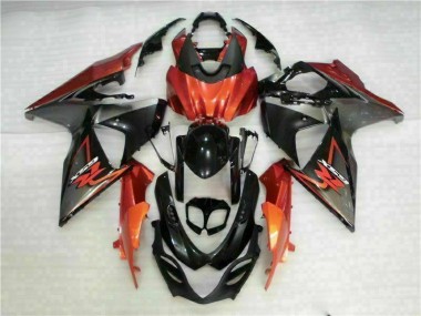Cheap 2009-2016 Brown Black Suzuki GSXR1000 Motorcycle Fairing Kit