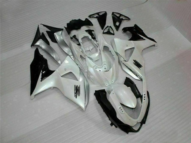 Cheap 2009-2016 White Black Suzuki GSXR1000 Replacement Motorcycle Fairings Cheap 2009-2016 White Black Suzuki GSXR1000 Replacement Motorcycle Fairings