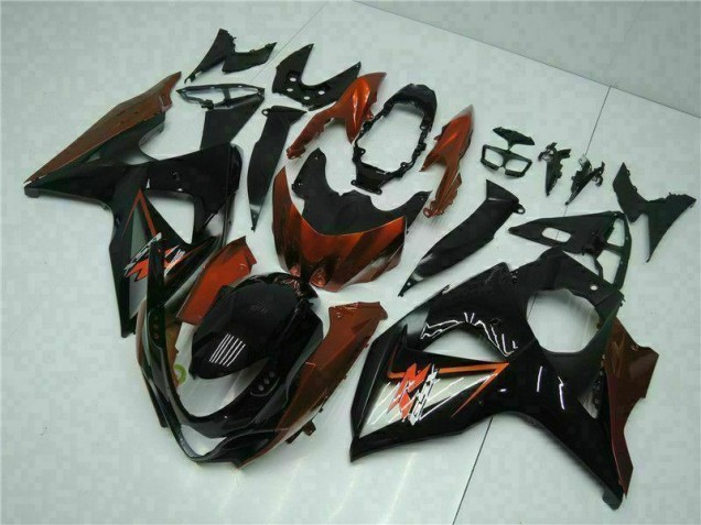 Cheap 2009-2016 Brown Black Suzuki GSXR1000 Bike Fairing Kit Cheap 2009-2016 Brown Black Suzuki GSXR1000 Bike Fairing Kit