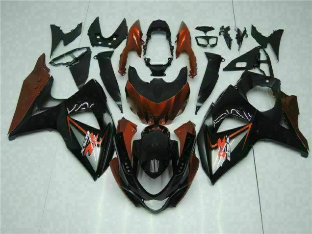 Cheap 2009-2016 Brown Black Suzuki GSXR1000 Bike Fairing Kit Cheap 2009-2016 Brown Black Suzuki GSXR1000 Bike Fairing Kit