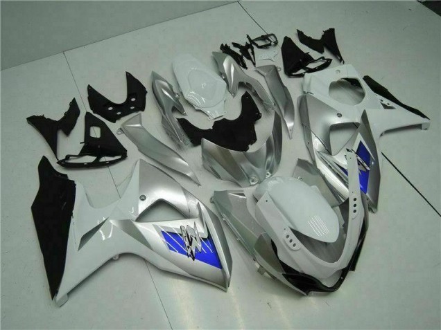 Cheap 2009-2016 Silver White Suzuki GSXR1000 Motorcycle Bodywork Cheap 2009-2016 Silver White Suzuki GSXR1000 Motorcycle Bodywork