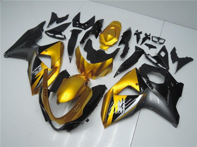 Cheap 2009-2016 Golden Black Suzuki GSXR1000 Motorcyle Fairings Cheap 2009-2016 Golden Black Suzuki GSXR1000 Motorcyle Fairings