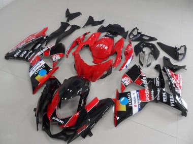 Cheap 2009-2016 Red Jomo Suzuki GSXR 1000 K9 Replacement Motorcycle Fairings
