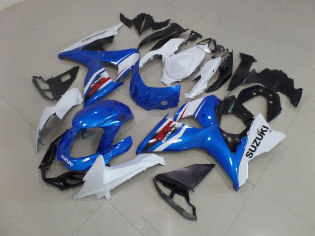 Cheap 2009-2016 Blue White Suzuki GSXR 1000 K9 Motorcyle Fairings Cheap 2009-2016 Blue White Suzuki GSXR 1000 K9 Motorcyle Fairings