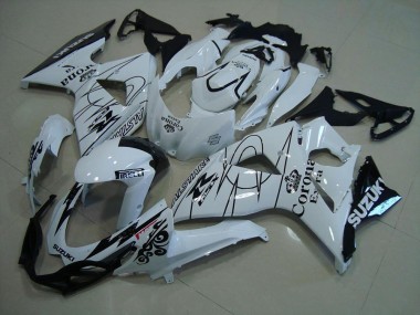 Cheap 2009-2016 White Corona Suzuki GSXR 1000 K9 Motorcylce Fairings