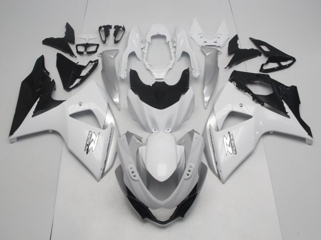 Cheap 2009-2016 White OEM Style Suzuki GSXR 1000 K9 Bike Fairings Cheap 2009-2016 White OEM Style Suzuki GSXR 1000 K9 Bike Fairings