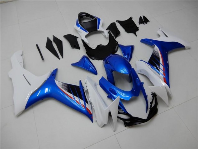 Cheap 2011-2021 Blue White Suzuki GSXR 600/750 Motorbike Fairing Kits Cheap 2011-2021 Blue White Suzuki GSXR 600/750 Motorbike Fairing Kits