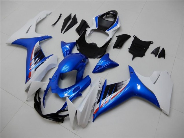 Cheap 2011-2021 Blue White Suzuki GSXR 600/750 Motorbike Fairing Kits Cheap 2011-2021 Blue White Suzuki GSXR 600/750 Motorbike Fairing Kits