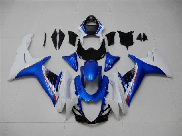Cheap 2011-2021 Blue White Suzuki GSXR 600/750 Motorbike Fairing Kits Cheap 2011-2021 Blue White Suzuki GSXR 600/750 Motorbike Fairing Kits