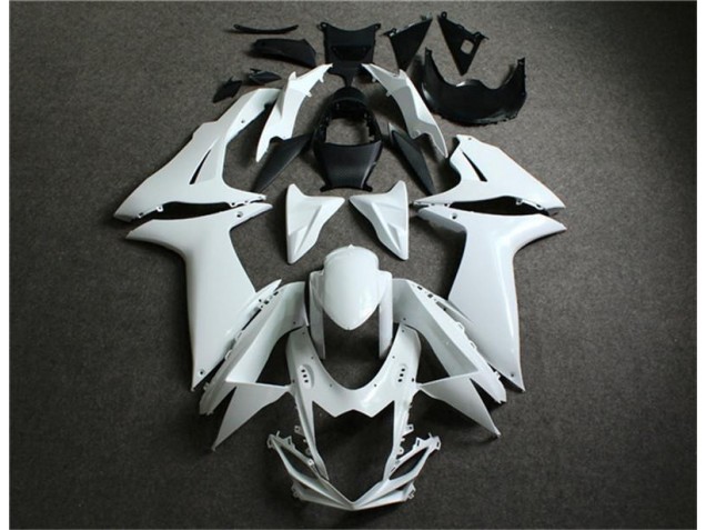Cheap 2011-2021 White Suzuki GSXR 600/750 Motorcycle Fairings Kit Cheap 2011-2021 White Suzuki GSXR 600/750 Motorcycle Fairings Kit