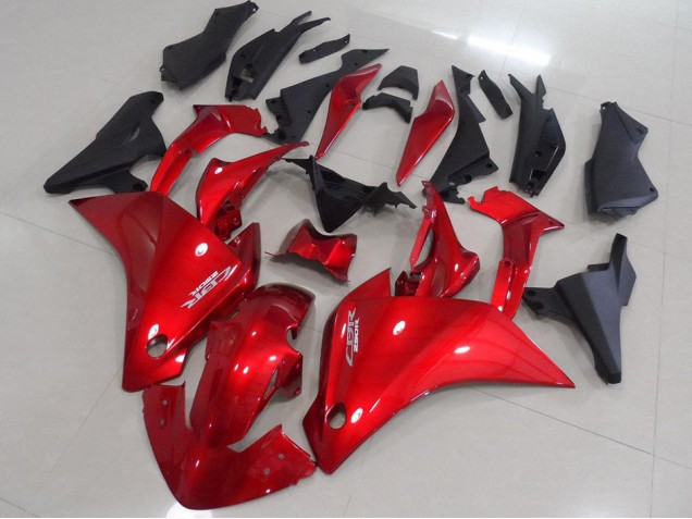 Cheap 2011-2013 Red Matte Black Honda CBR250RR Motorcyle Fairings Cheap 2011-2013 Red Matte Black Honda CBR250RR Motorcyle Fairings