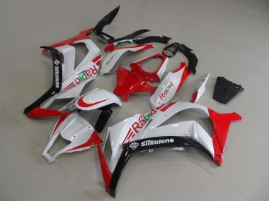 Cheap 2011-2015 Red and White Rapid Kawasaki ZX10R Motorcylce Fairings