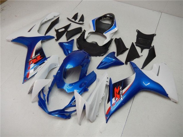 Cheap 2011-2021 Blue White Suzuki GSXR 600/750 Motorcycle Replacement Fairings Cheap 2011-2021 Blue White Suzuki GSXR 600/750 Motorcycle Replacement Fairings