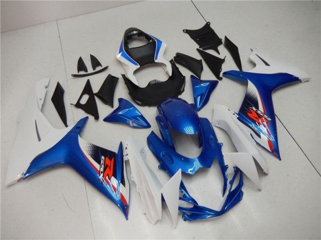 Cheap 2011-2021 Blue White Suzuki GSXR 600/750 Motorcycle Replacement Fairings Cheap 2011-2021 Blue White Suzuki GSXR 600/750 Motorcycle Replacement Fairings