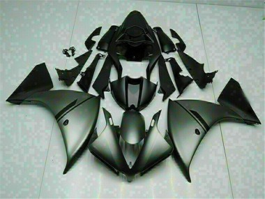 Cheap 2012-2014 Grey Black Yamaha YZF R1 Moto Fairings