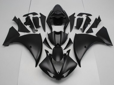 Cheap 2012-2014 Matte Black Yamaha YZF R1 Replacement Motorcycle Fairings