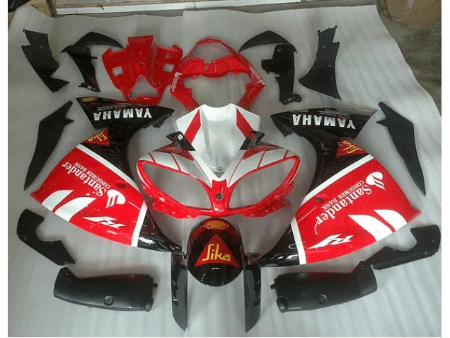 Cheap 2012-2014 Red White and Black Graphic Yamaha YZF R1 Motorbike Fairing Cheap 2012-2014 Red White and Black Graphic Yamaha YZF R1 Motorbike Fairing