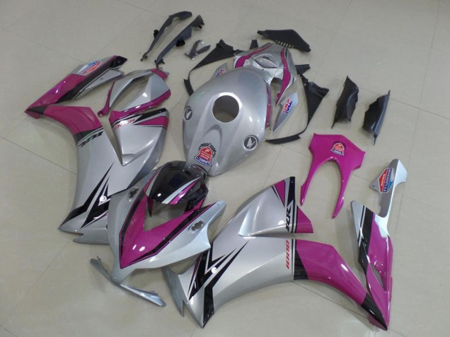 Cheap 2012-2016 Silver Pink Honda CBR1000RR Motorbike Fairing Kits