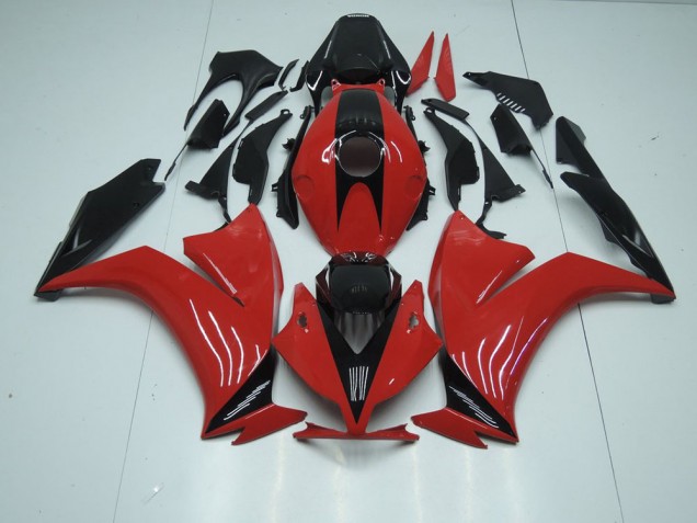 Cheap 2012-2016 Red Black with No Decals Honda CBR1000RR Moto Fairings