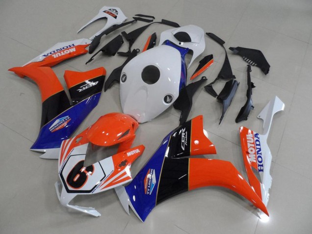 Cheap 2012-2016 Orange White TT Legend Honda CBR1000RR Motorcylce Fairings