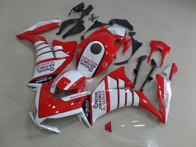 Cheap 2012-2016 Red with White Wing Honda CBR1000RR Motorcycle Fairings