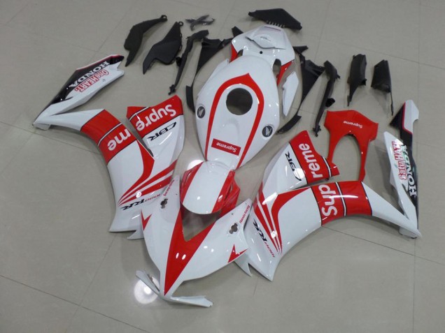 Cheap 2012-2016 Red and White Supreme Honda CBR1000RR Motorbike Fairing