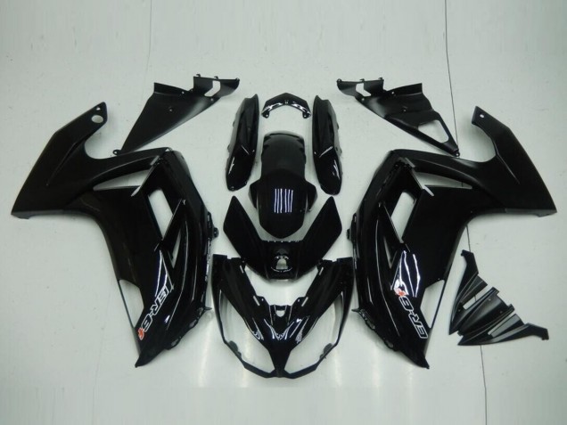 Cheap 2012-2016 Glossy Black Kawasaki EX650 Motorcycle Fairings Kit Cheap 2012-2016 Glossy Black Kawasaki EX650 Motorcycle Fairings Kit