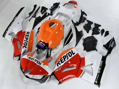 Cheap 2013-2021 Red White Orange Repsol Honda CBR600RR Motorcycle Fairings Kit