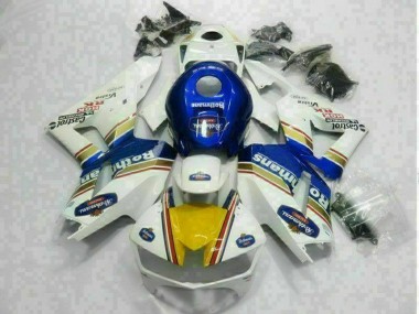 Cheap 2013-2021 White Blue Honda CBR600RR Motorbike Fairings