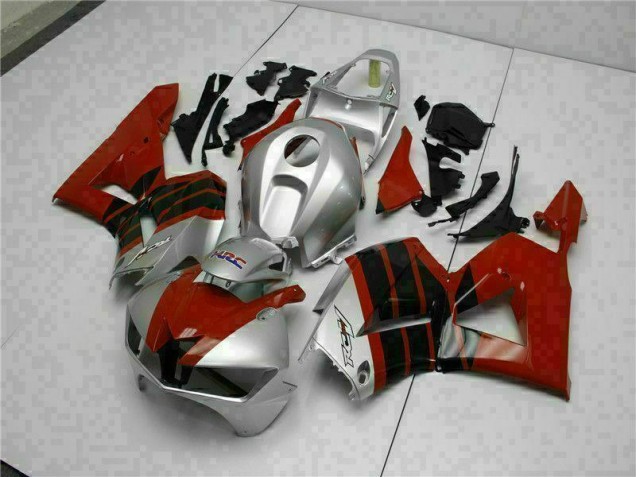 Cheap 2013-2021 Red Silver Honda CBR600RR Motorcycle Fairing Kits Cheap 2013-2021 Red Silver Honda CBR600RR Motorcycle Fairing Kits