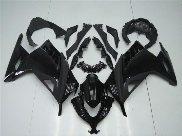 Cheap 2013-2016 Glossy Matte Black Kawasaki EX300 Bike Fairings Cheap 2013-2016 Glossy Matte Black Kawasaki EX300 Bike Fairings