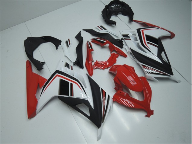 Cheap 2013-2016 Red White Black Kawasaki EX300 Motorbike Fairing Cheap 2013-2016 Red White Black Kawasaki EX300 Motorbike Fairing