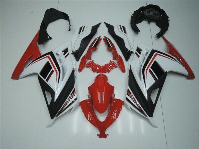 Cheap 2013-2016 Red White Black Kawasaki EX300 Motorbike Fairing Cheap 2013-2016 Red White Black Kawasaki EX300 Motorbike Fairing