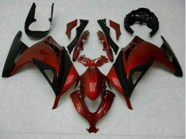 Cheap 2013-2016 Red Kawasaki EX300 Motorbike Fairing Kits