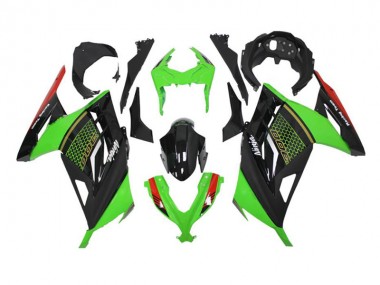 Cheap 2013-2016 Green Black Kawasaki EX300 Motor Bike Fairings & Bodywork