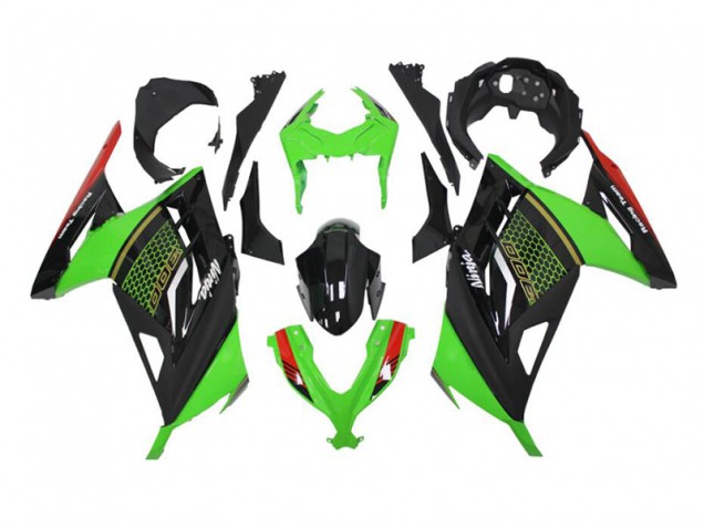 Cheap 2013-2016 Green Black Kawasaki EX300 Motor Bike Fairings & Bodywork Cheap 2013-2016 Green Black Kawasaki EX300 Motor Bike Fairings & Bodywork