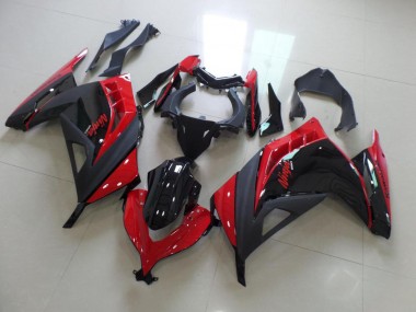 Cheap 2013-2016 Red Black Kawasaki ZX300R Bike Fairing