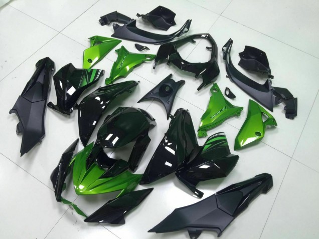 Cheap 2013-2016 Green Black Kawasaki Z800 Moto Fairings Cheap 2013-2016 Green Black Kawasaki Z800 Moto Fairings