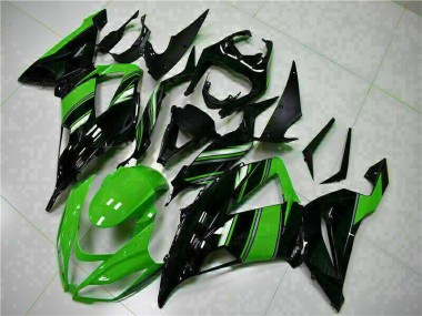 Cheap 2013-2018 Black Green Kawasaki ZX6R Motor Fairings