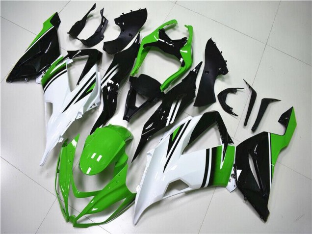 Cheap 2013-2018 Green White Black Kawasaki ZX6R Motor Fairings Cheap 2013-2018 Green White Black Kawasaki ZX6R Motor Fairings