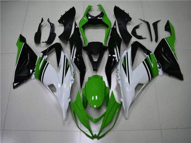 Cheap 2013-2018 Green White Black Kawasaki ZX6R Motor Fairings Cheap 2013-2018 Green White Black Kawasaki ZX6R Motor Fairings