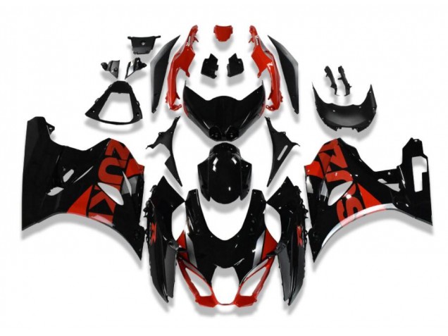 Cheap 2017-2021 Black Red Suzuki GSXR 1000 Motorcycle Fairings Kit Cheap 2017-2021 Black Red Suzuki GSXR 1000 Motorcycle Fairings Kit