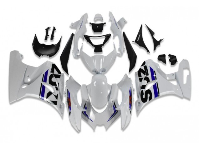 Cheap 2017-2021 White Blue Suzuki GSXR 1000 Motorcycle Fairings Cheap 2017-2021 White Blue Suzuki GSXR 1000 Motorcycle Fairings