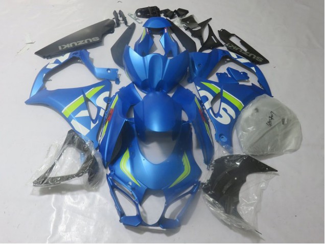 Cheap 2017-2021 Blue Lime Suzuki GSXR 1000 Motorbike Fairing Cheap 2017-2021 Blue Lime Suzuki GSXR 1000 Motorbike Fairing