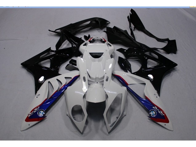 Cheap 2009-2014 White Black Blue BMW S1000RR Motorcycle Fairing Kit
