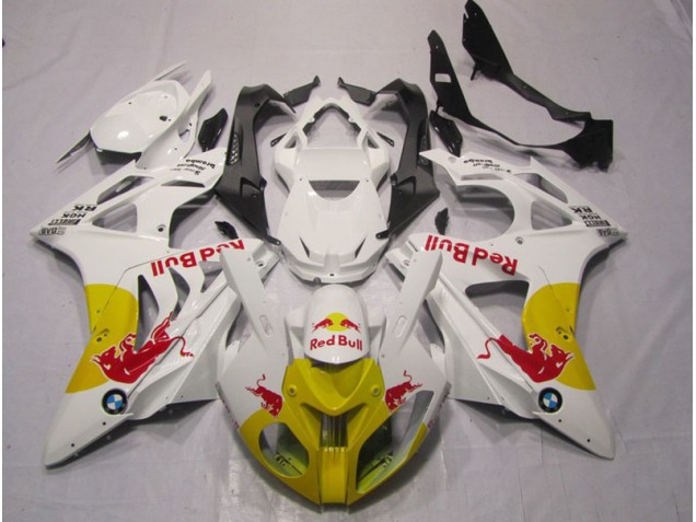 Cheap 2009-2014 Yellow White RedBull BMW S1000RR Bike Fairing Kit Cheap 2009-2014 Yellow White RedBull BMW S1000RR Bike Fairing Kit