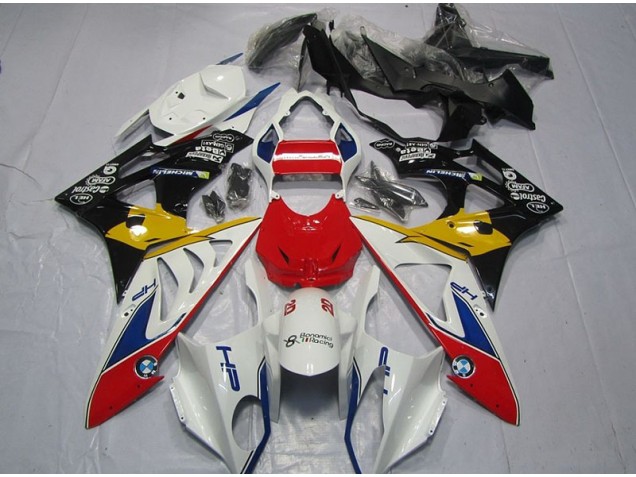 Cheap 2009-2014 Red White Yellow BMW S1000RR Motorcycle Fairings Kits