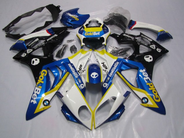 Cheap 2009-2014 Blue White GoldBet BMW S1000RR Motorcycle Replacement Fairings Cheap 2009-2014 Blue White GoldBet BMW S1000RR Motorcycle Replacement Fairings