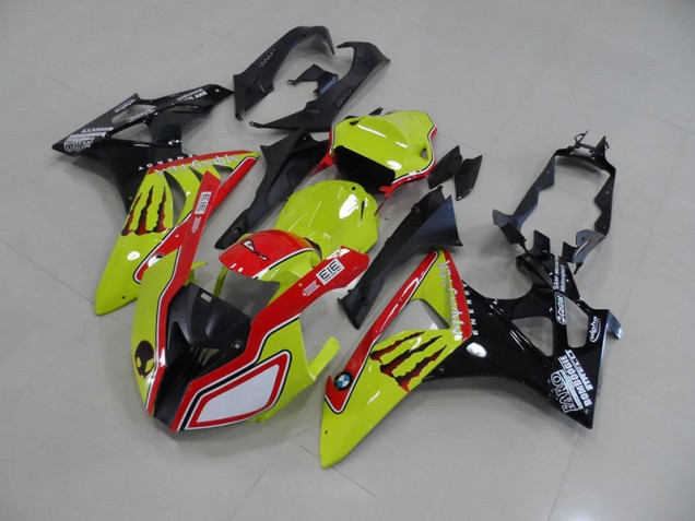 Cheap 2009-2014 Green Red Monster BMW S1000RR Bike Fairings Cheap 2009-2014 Green Red Monster BMW S1000RR Bike Fairings