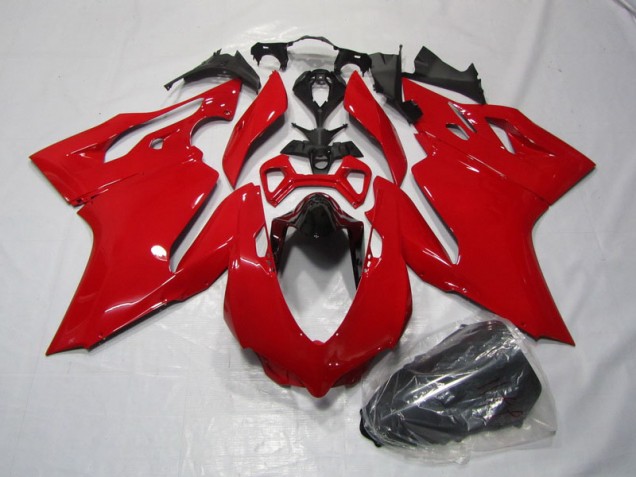 Cheap 2011-2014 Red Ducati 1199 Bike Fairings